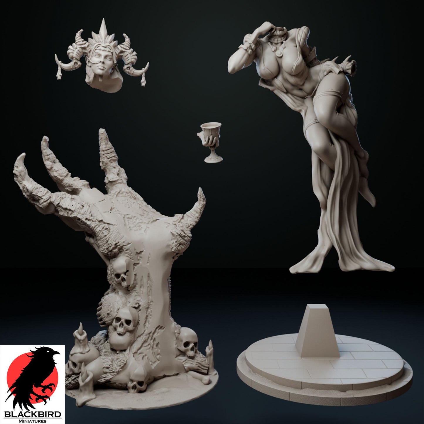 Lady of the Crypt | Black Bird Miniatures