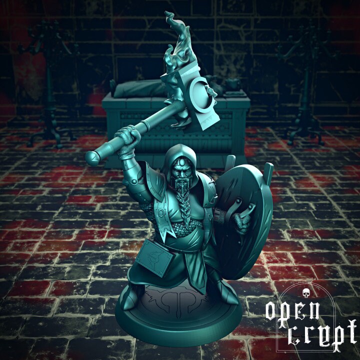 Dwarf Cleric | Open Crypt | TPK Lab