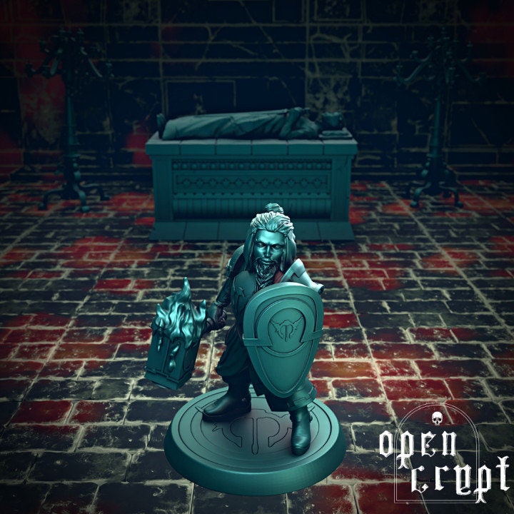 Female Dwarf Cleric | Open Crypt | TPK Lab