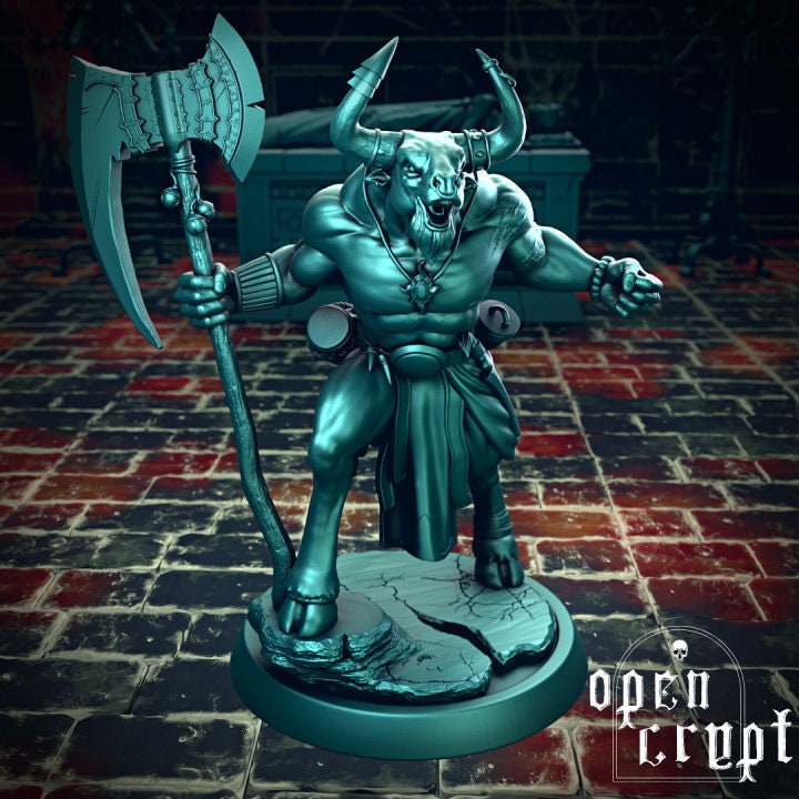 Minotaur Barbarian | Open Crypt | TPK Lab