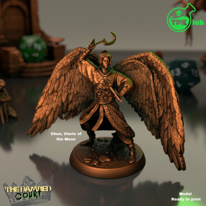 Cleric of the Moon | The Damned Court | TPK Lab