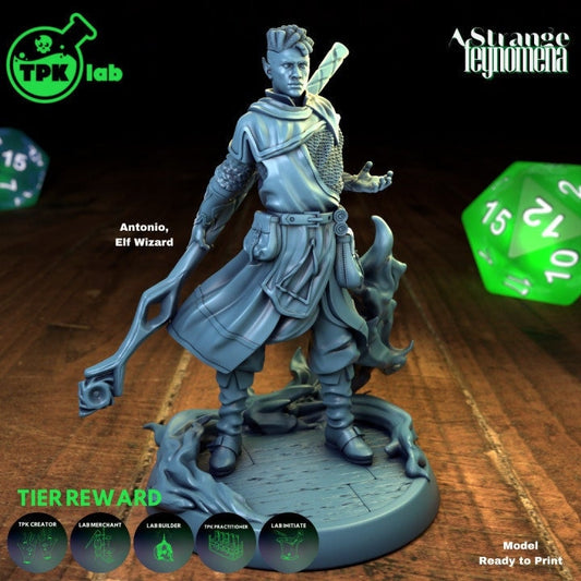 Elf Wizard | A Strange Feynomena | TPK Lab