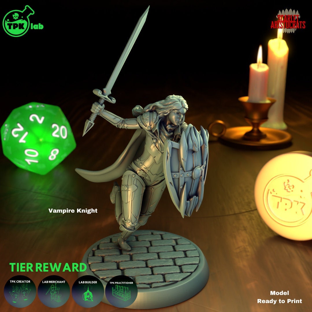 Female Vampire Knight | Scarlet Aristocrats | TPK Lab