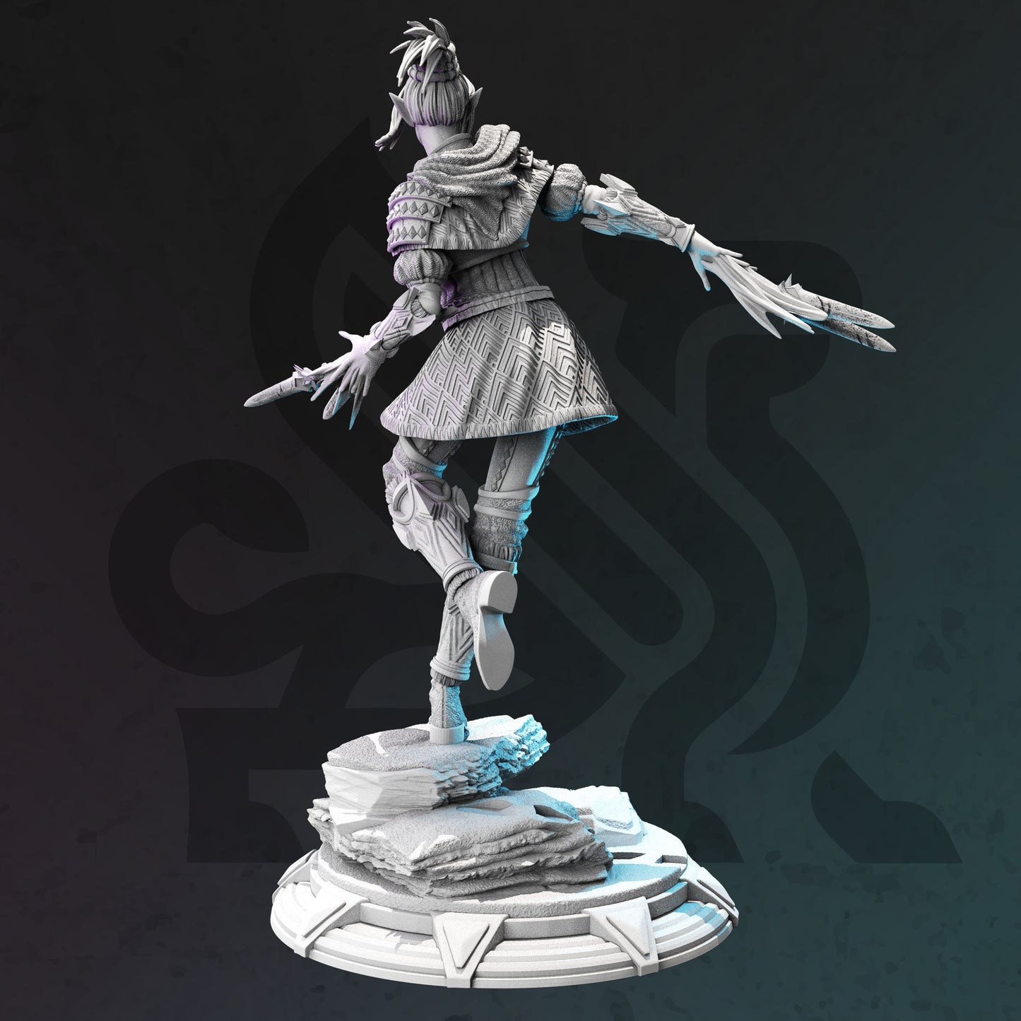 Soulknife Half Elf Rogue | Frozen Wastes of Oldavor | DM Stash