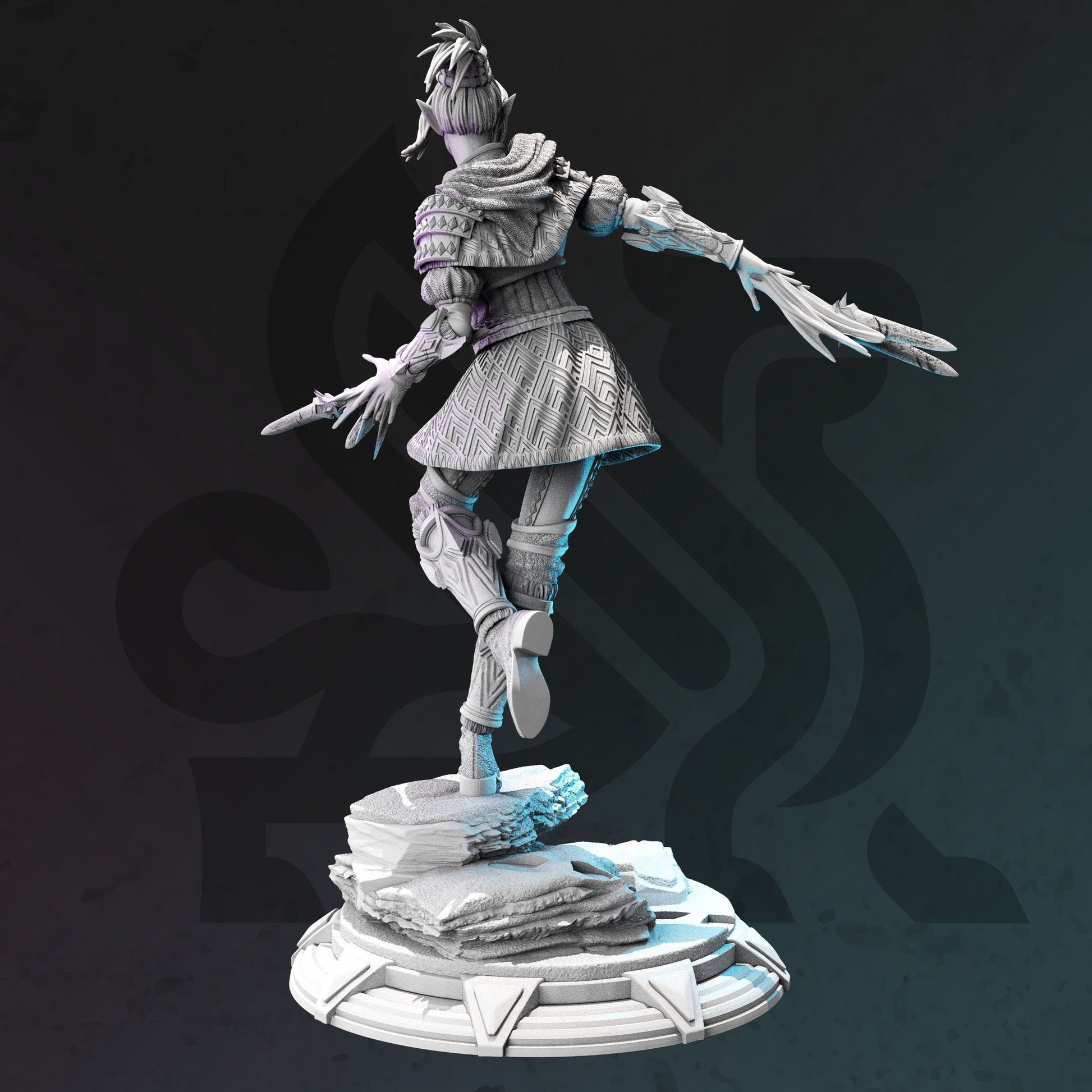 Soulknife Half Elf Rogue | Frozen Wastes of Oldavor | DM Stash