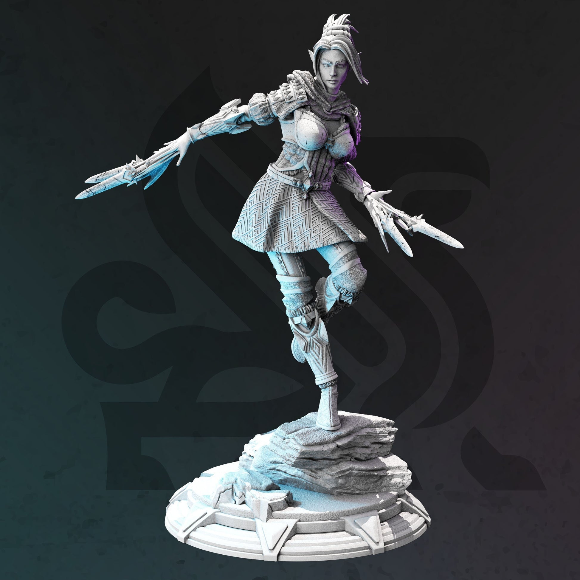 Soulknife Half Elf Rogue | Frozen Wastes of Oldavor | DM Stash