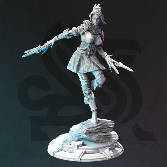 Soulknife Half Elf Rogue | Frozen Wastes of Oldavor | DM Stash