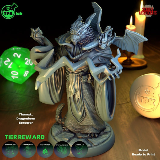 Dragonborn Sorcerer | Scarlet Aristocrats | TPK Lab