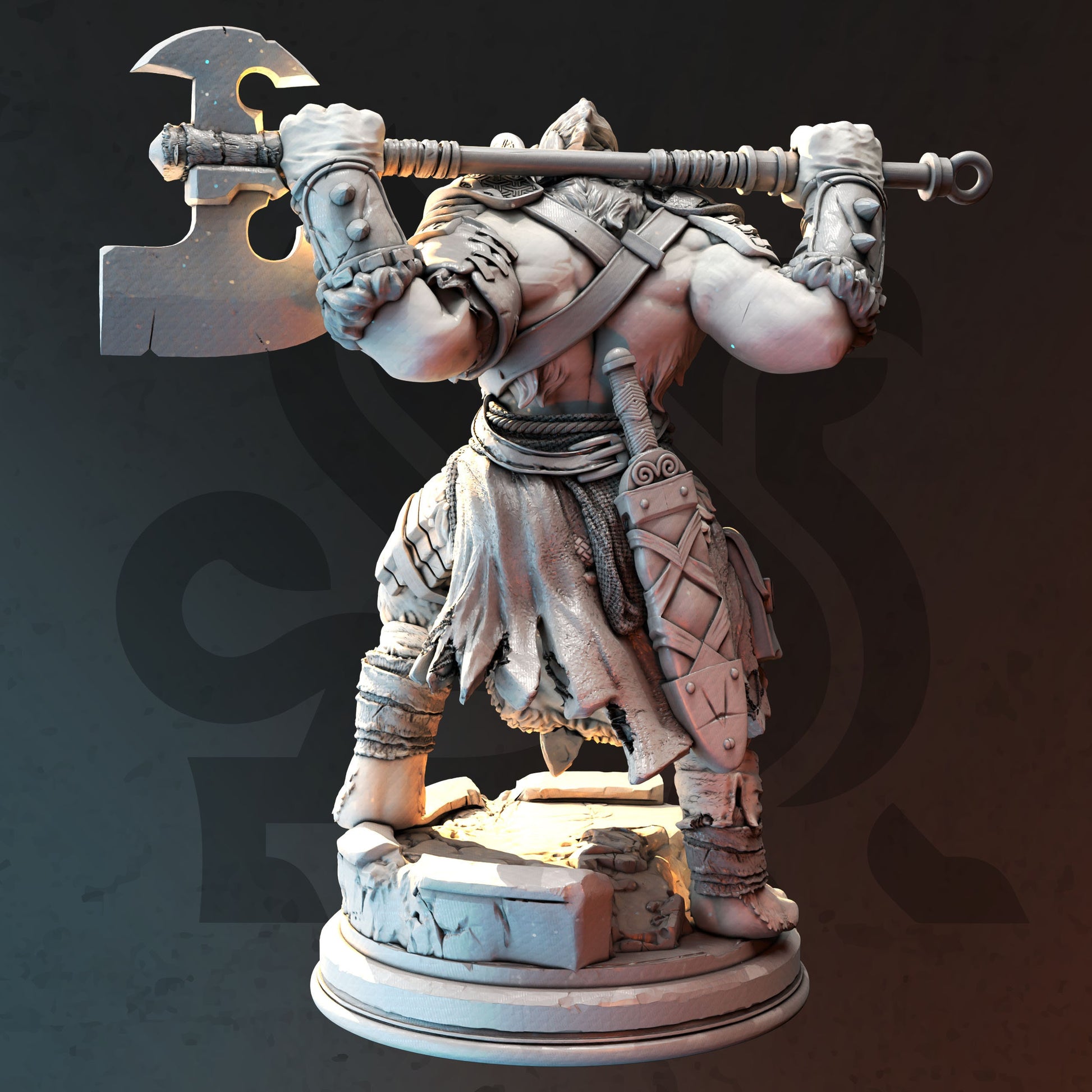 Lion-folk Barbarian | The Grand Hunt | DM Stash