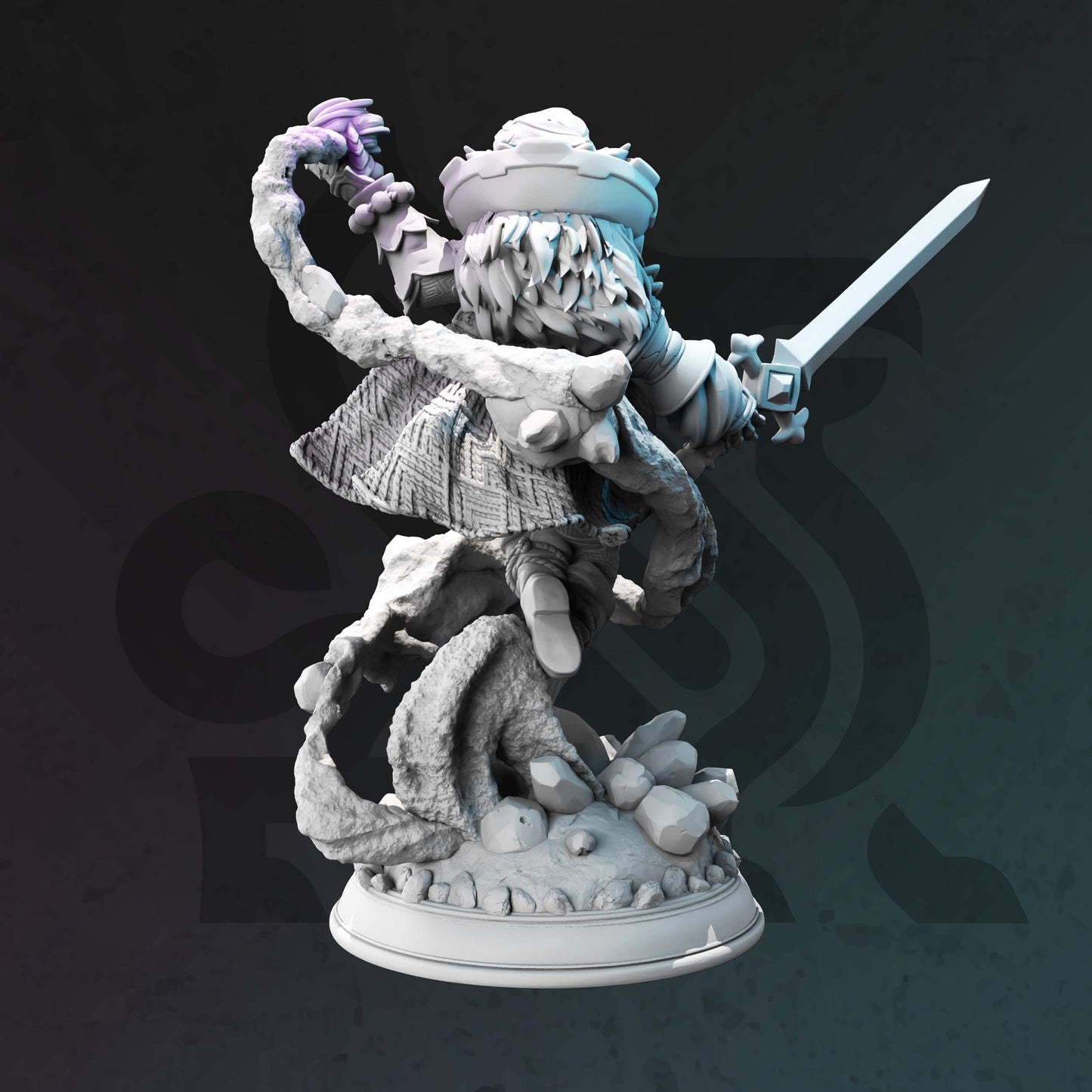 Halfling Sorceress | Frozen Wastes of Oldavor | DM Stash