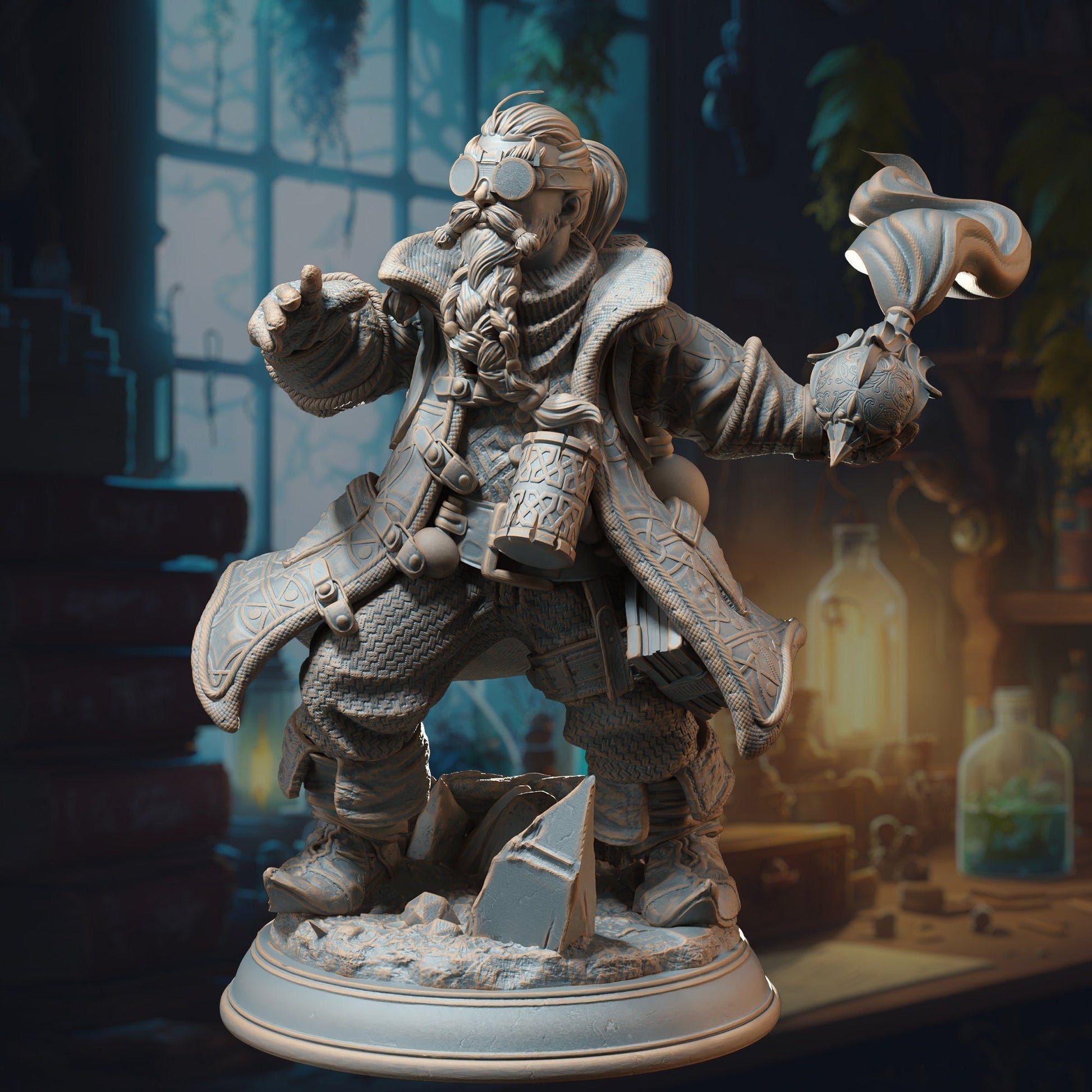 Dwarf Alchemist | The University of Ardris | DM Stash