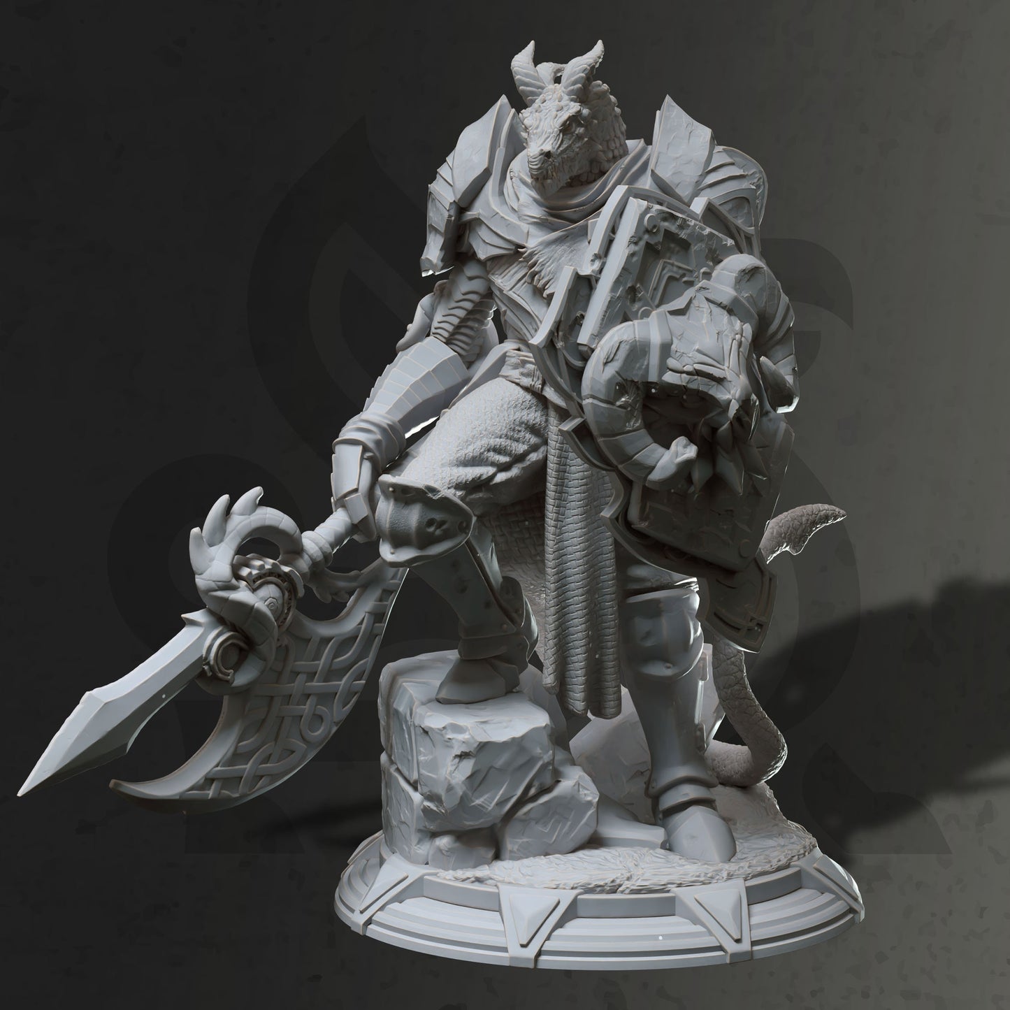 Dragonborn Knight | The Dragon Pact | DM Stash