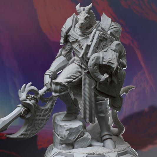 Dragonborn Knight | The Dragon Pact | DM Stash