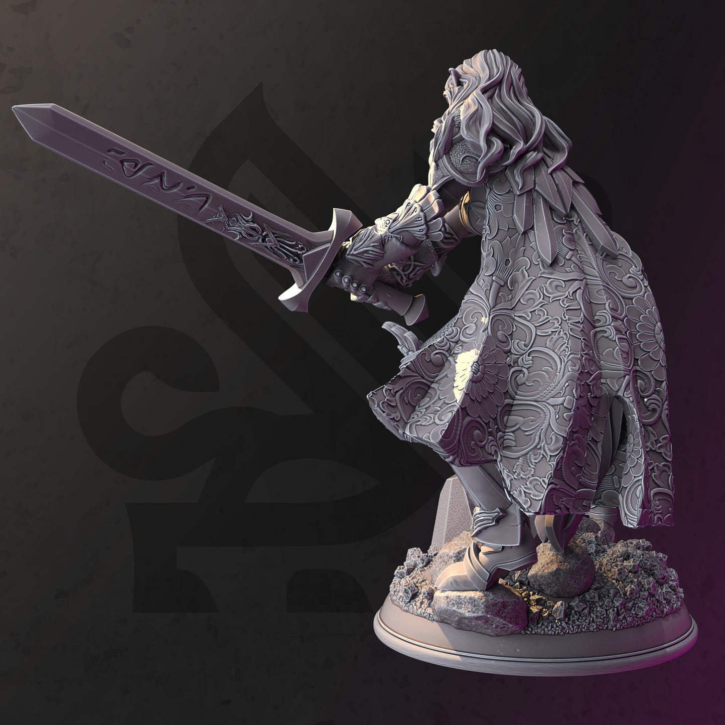 Elf Paladin | The Thawing Dead | DM Stash