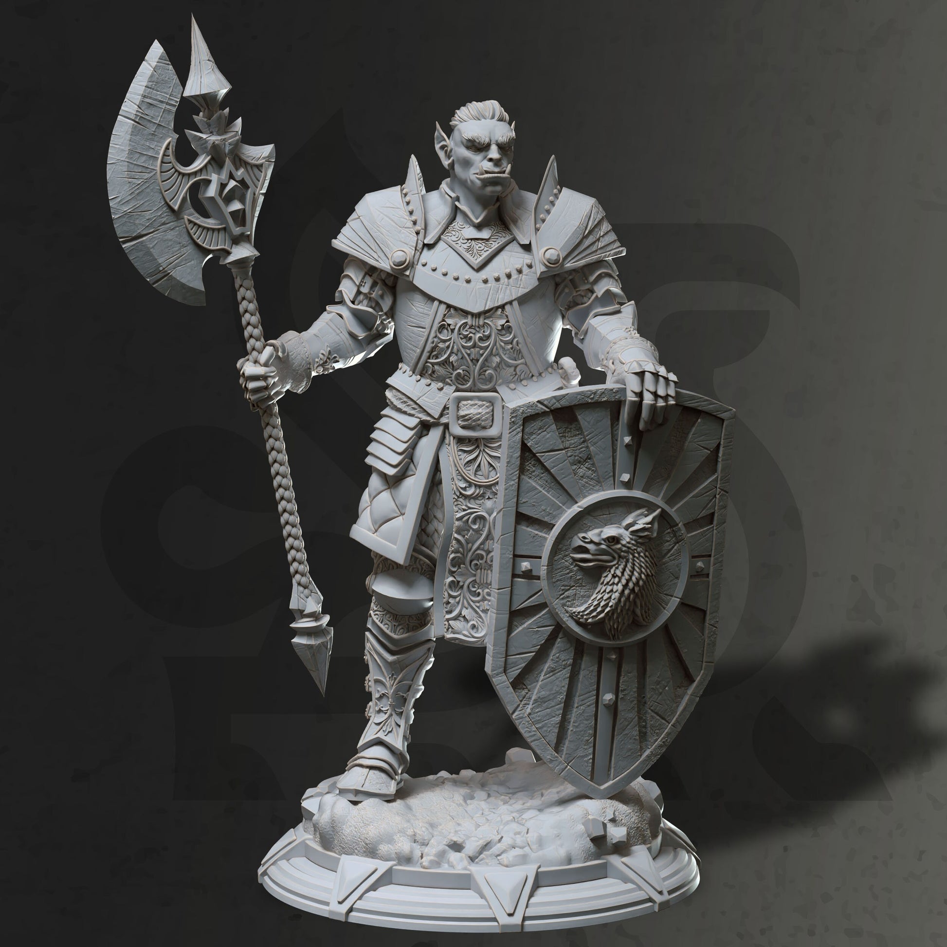 Orc Knight | The Dragon Pact | DM Stash