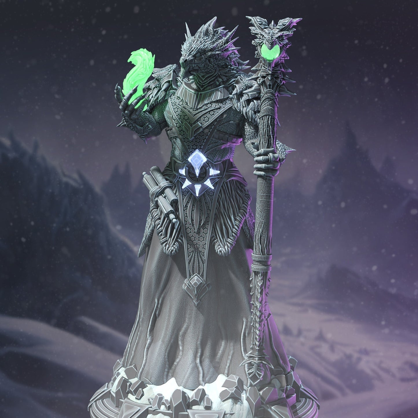 Dragonborn Sorcerer | The Thawing Dead | DM Stash
