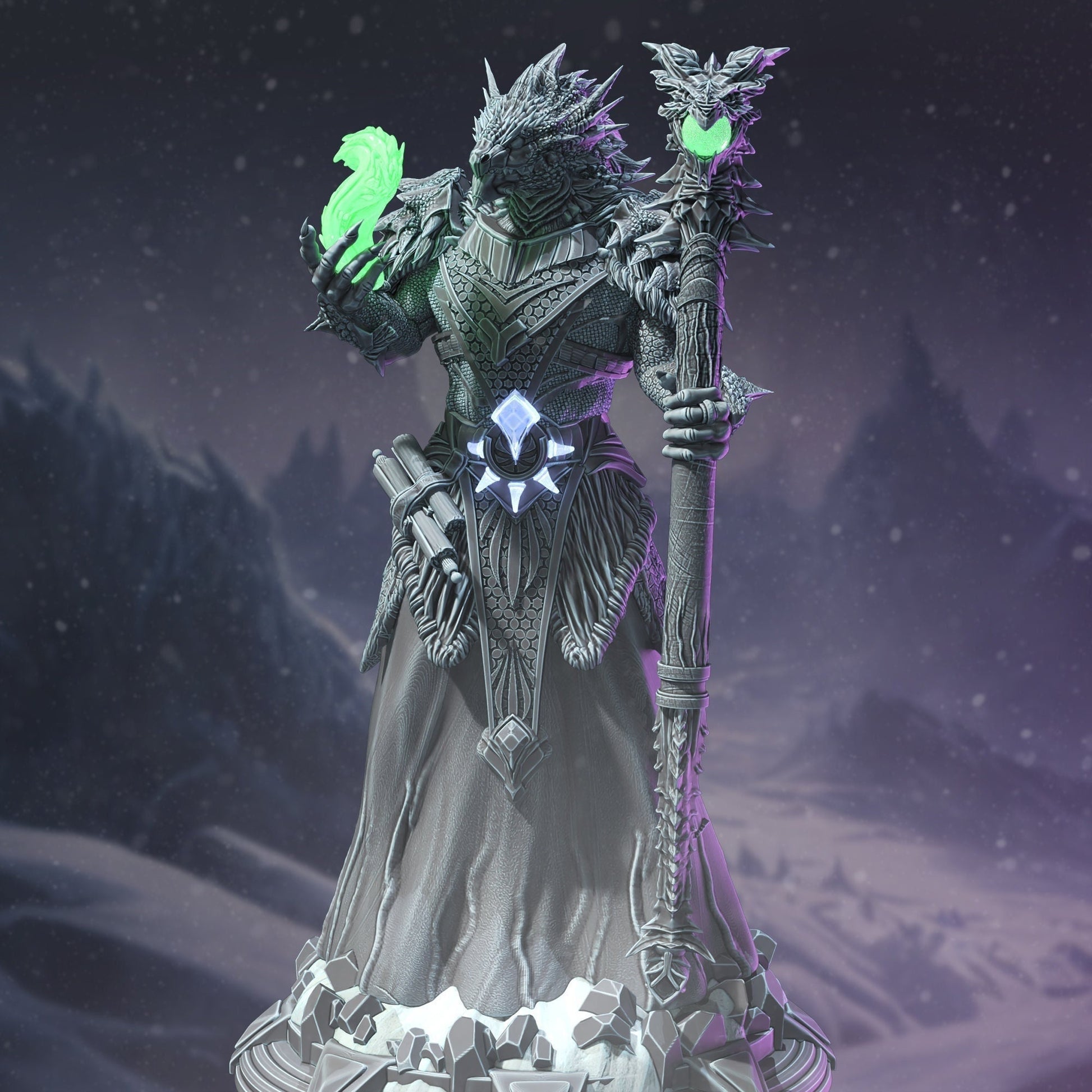 Dragonborn Sorcerer | The Thawing Dead | DM Stash