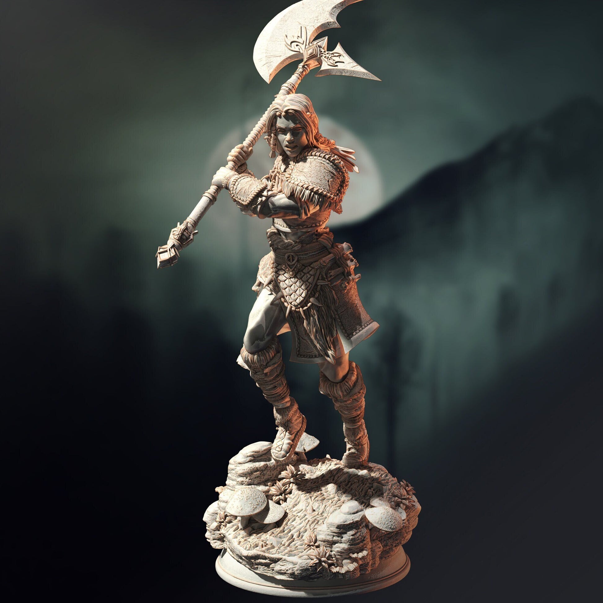 Human Werewolf Barbarian | Call of the Moon | DM Stash