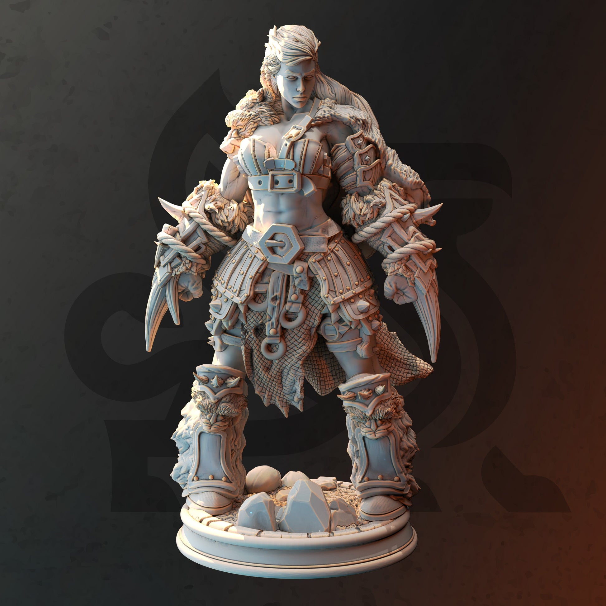 Human Werebear Barbarian | Call of the Moon | DM Stash