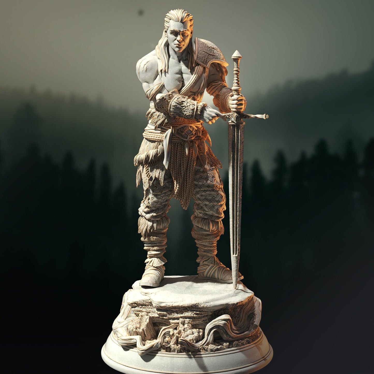 Human Werewolf Barbarian | Call of the Moon | DM Stash