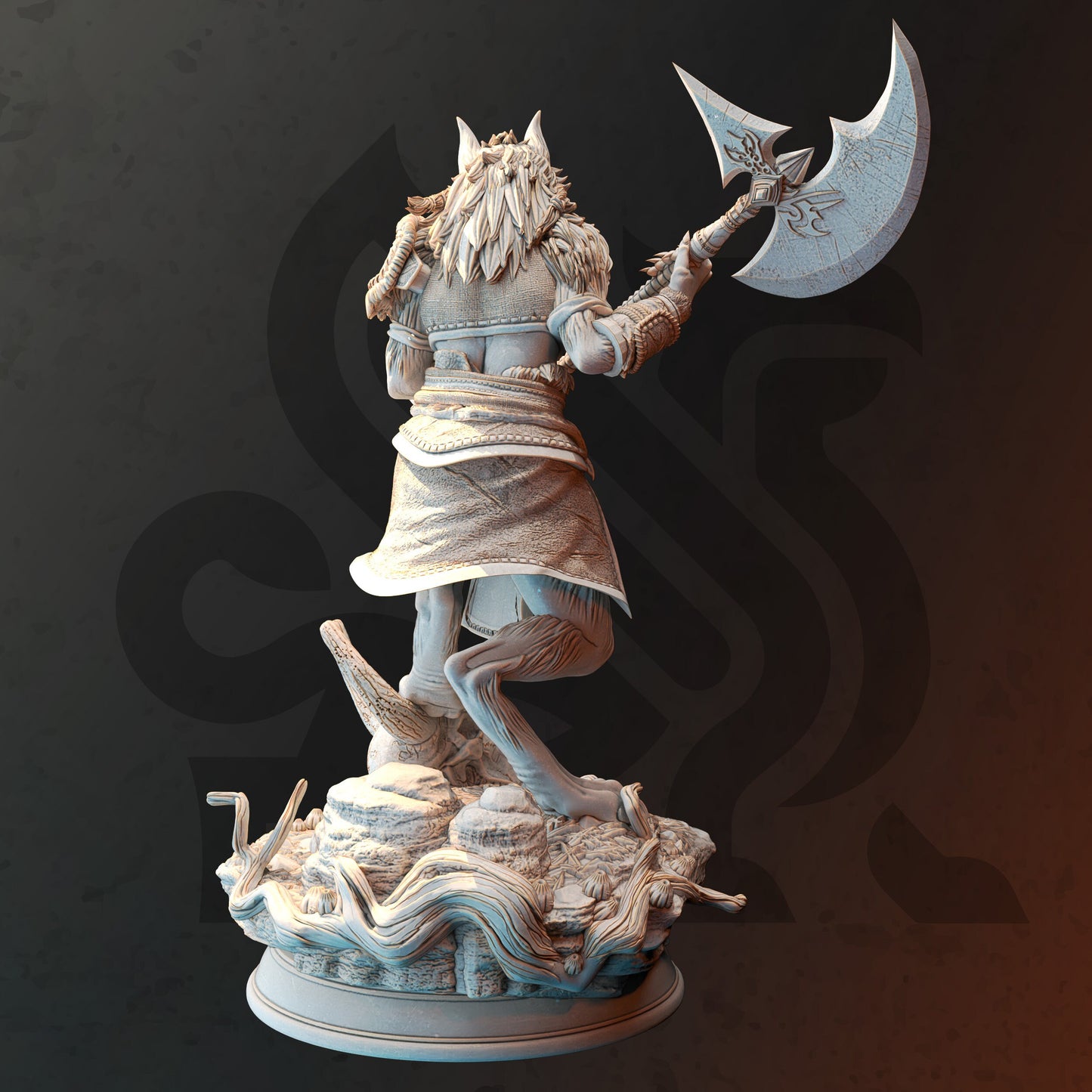 Human Werewolf Barbarian | Call of the Moon | DM Stash