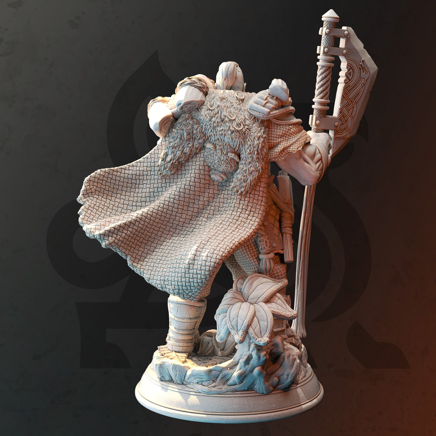 Human Werebear Barbarian | Call of the Moon | DM Stash