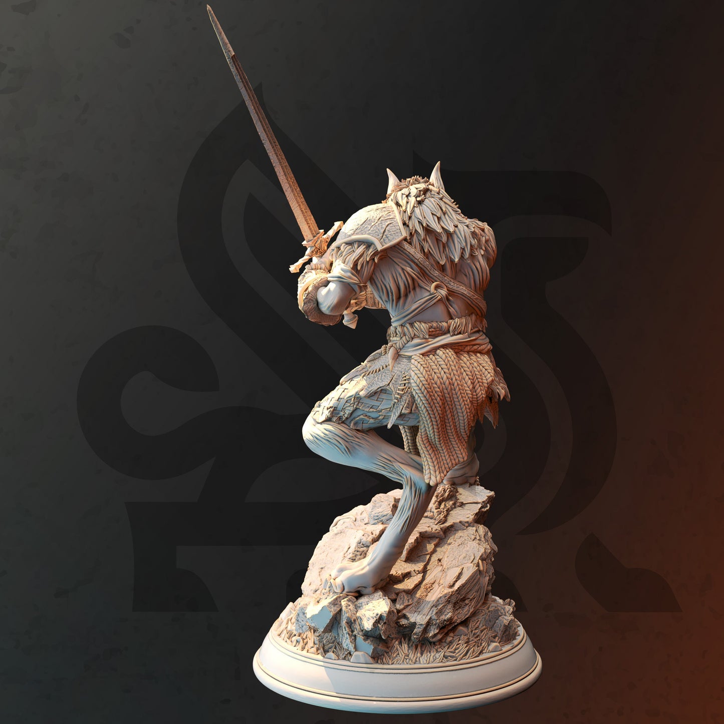 Human Werewolf Barbarian | Call of the Moon | DM Stash