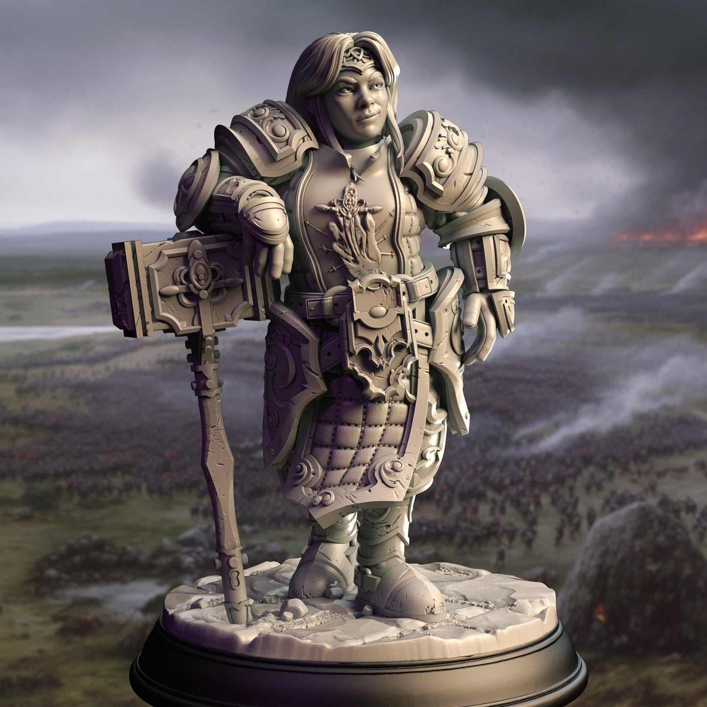 Dwarf Paladin | Arcane Skies | DM Stash