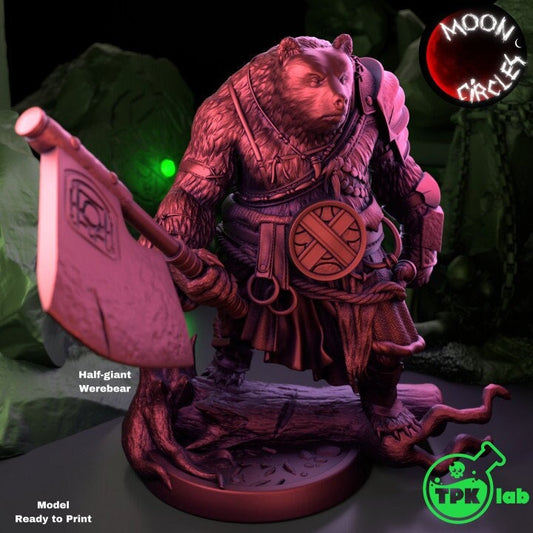 Half-giant Werebear | Moon Circles | TPK Lab