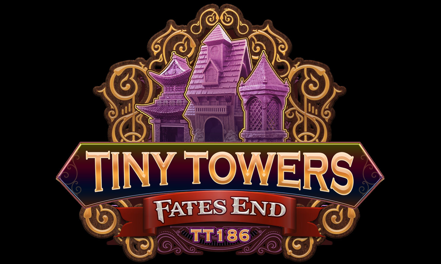 Mushroom Manor Tiny Dice Tower | Fates End