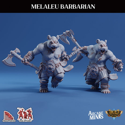 Pandaren Barbarian | Risky Racing | Arcane Minis