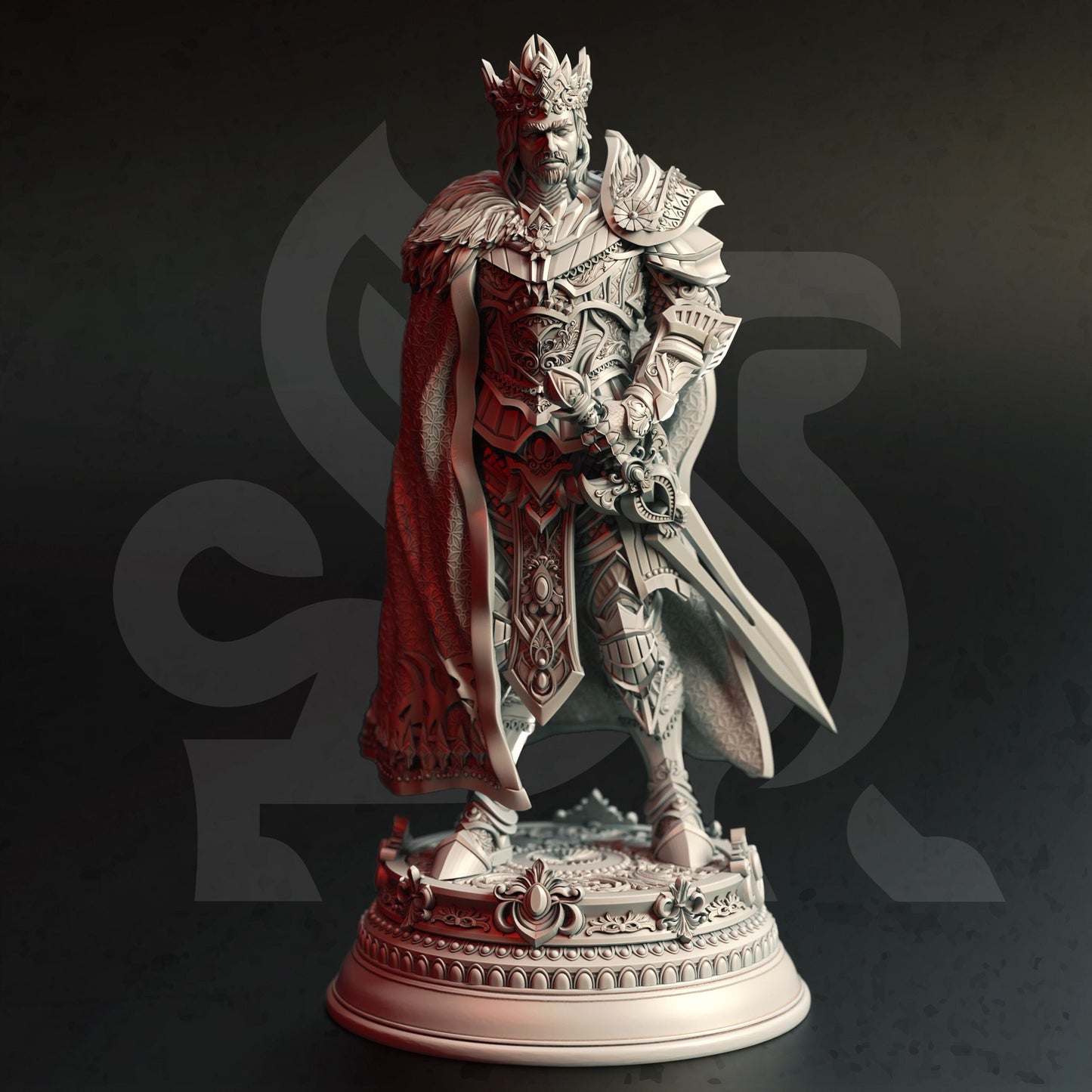 Human King, King Trendium | The Siege of Nirloom | DM Stash