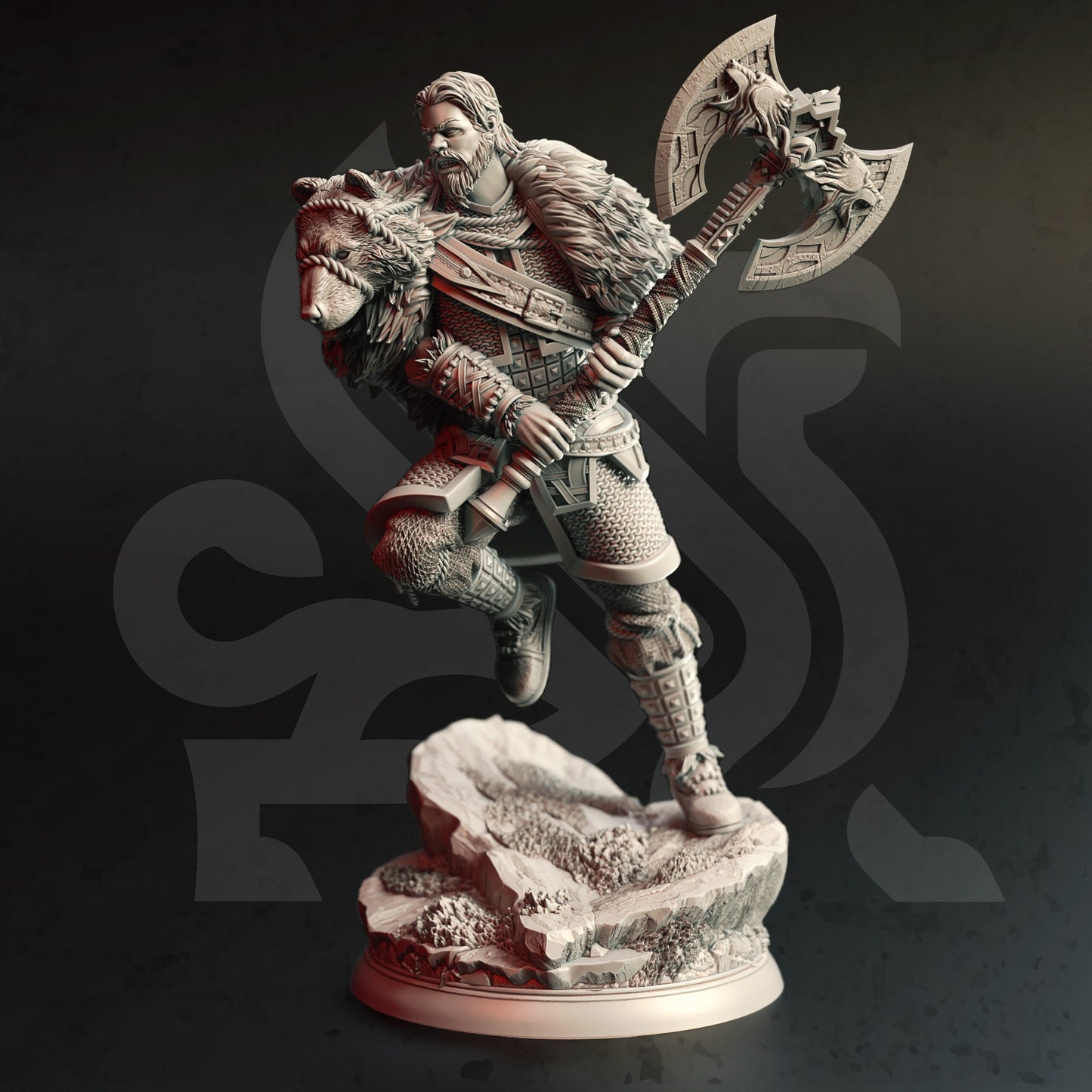 Human Barbarian, Hjolmir | The Siege of Nirloom | DM Stash