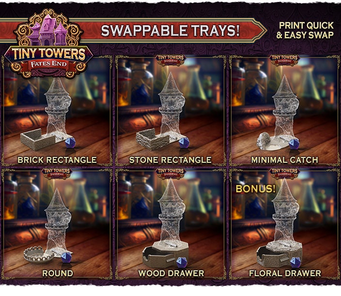Tavern Tiny Dice Tower | Fates End