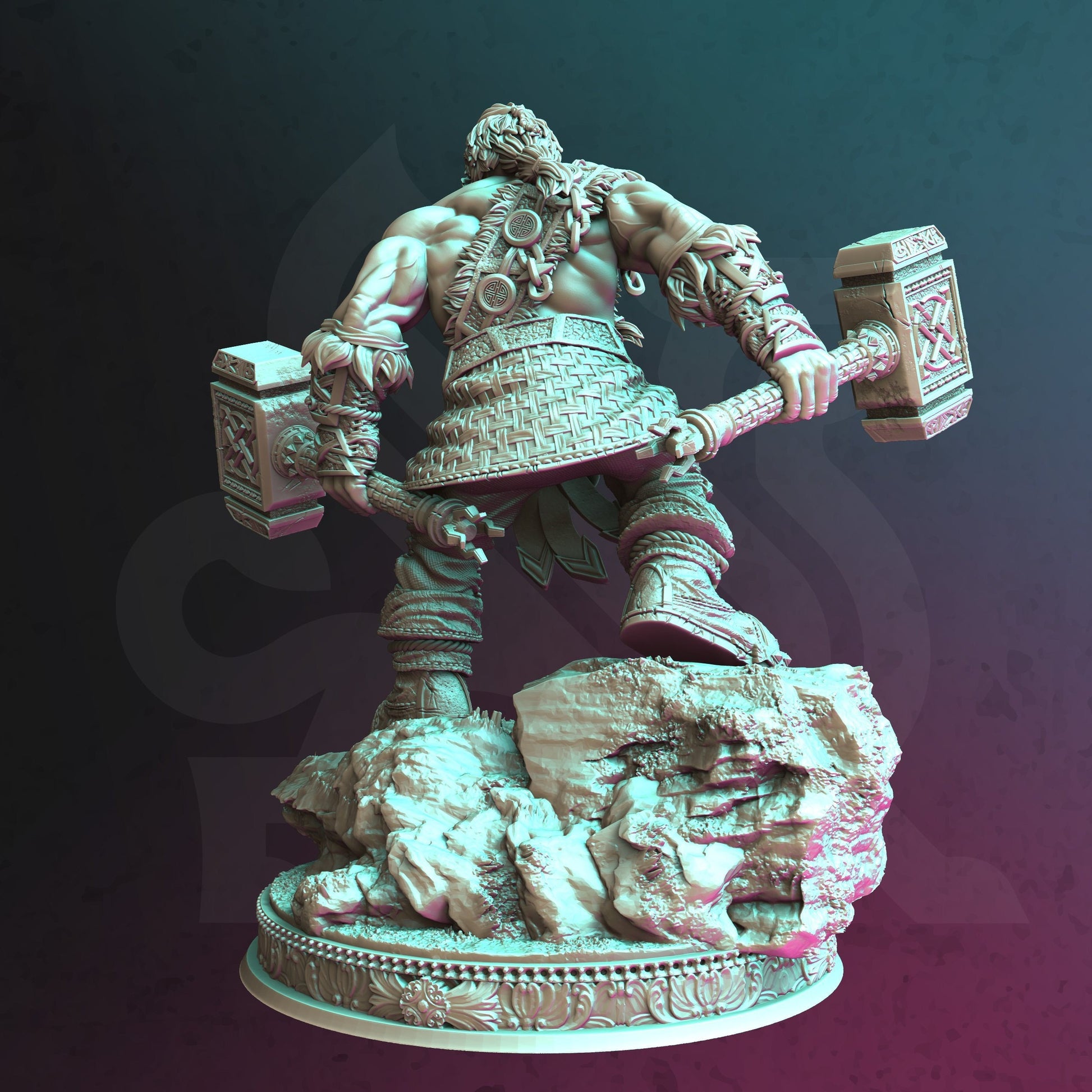 Dwarf Barbarian | Denizens of Duskweave | DM Stash
