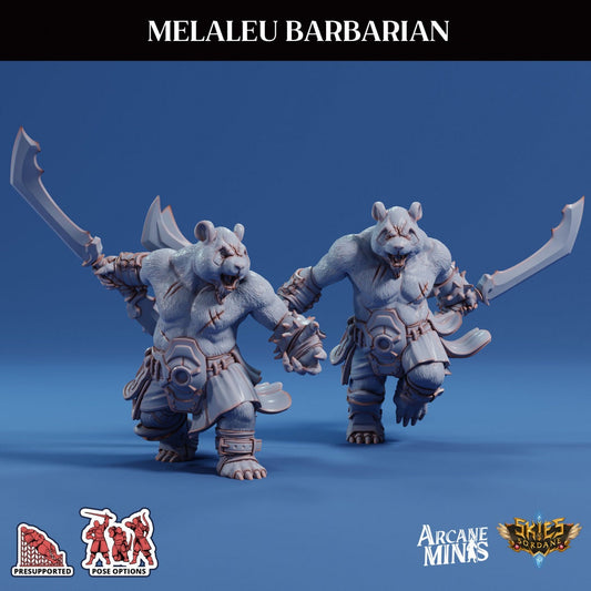 Pandaren Barbarian | Risky Racing | Arcane Minis