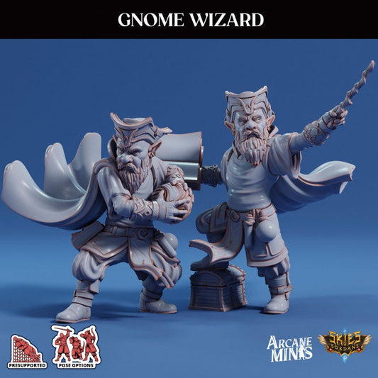 Gnome Wizard | Swindler's Luck | Arcane Minis