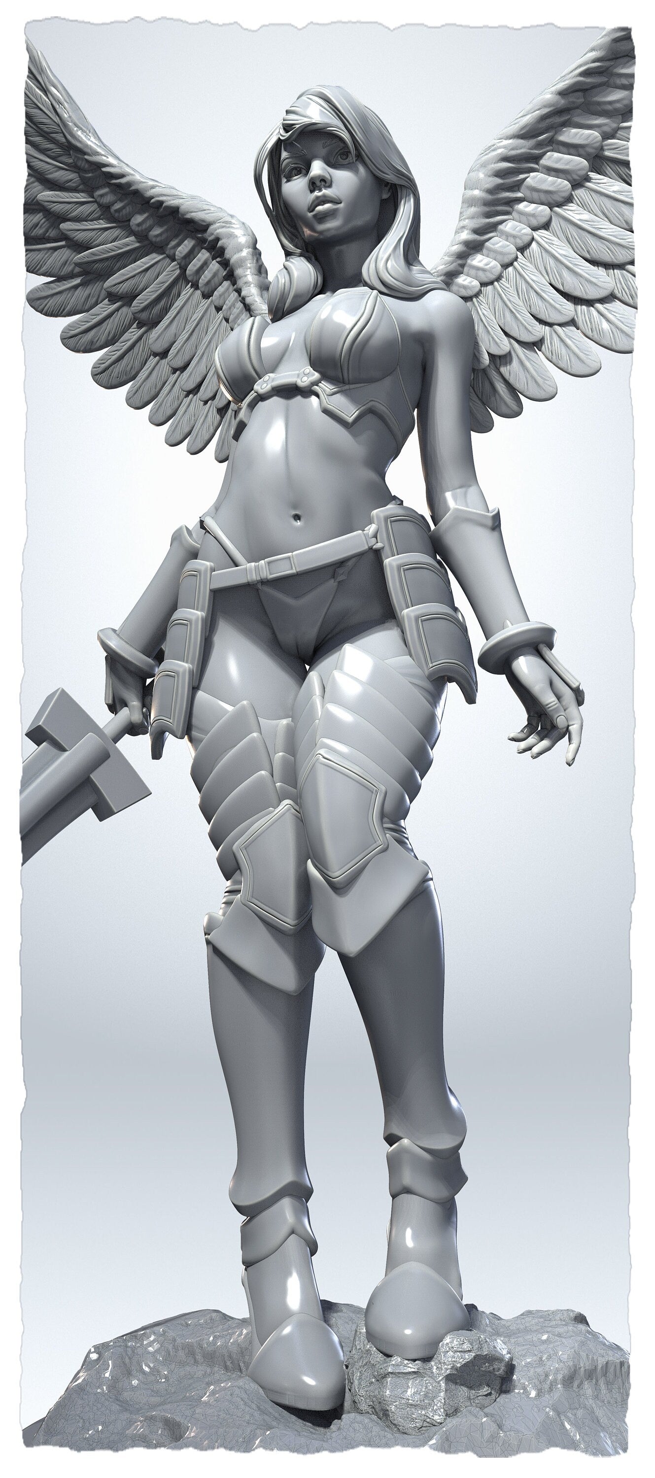 Ariel, The Heavenly Warrior | 3DIPSTUDIOS
