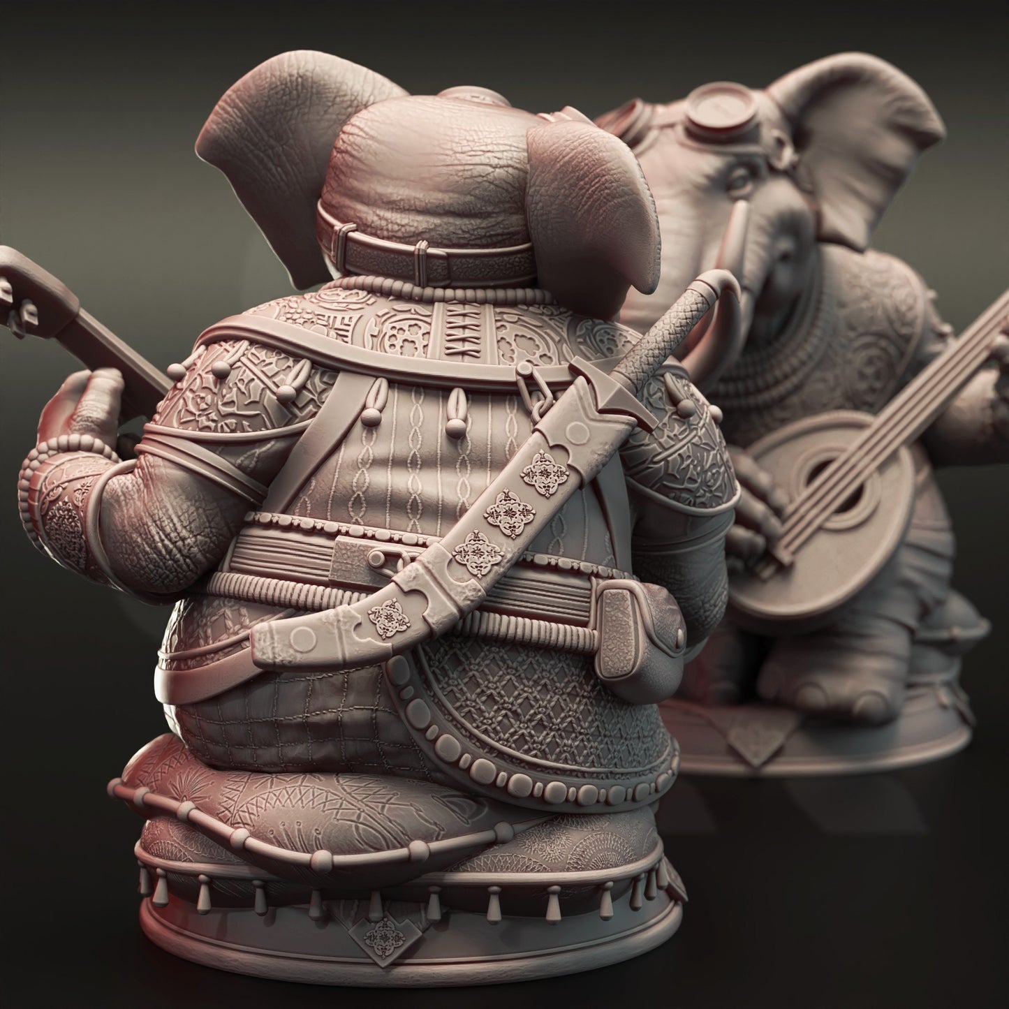 Loxodon Bard, Mahogany | Orcish Incursion | DM Stash