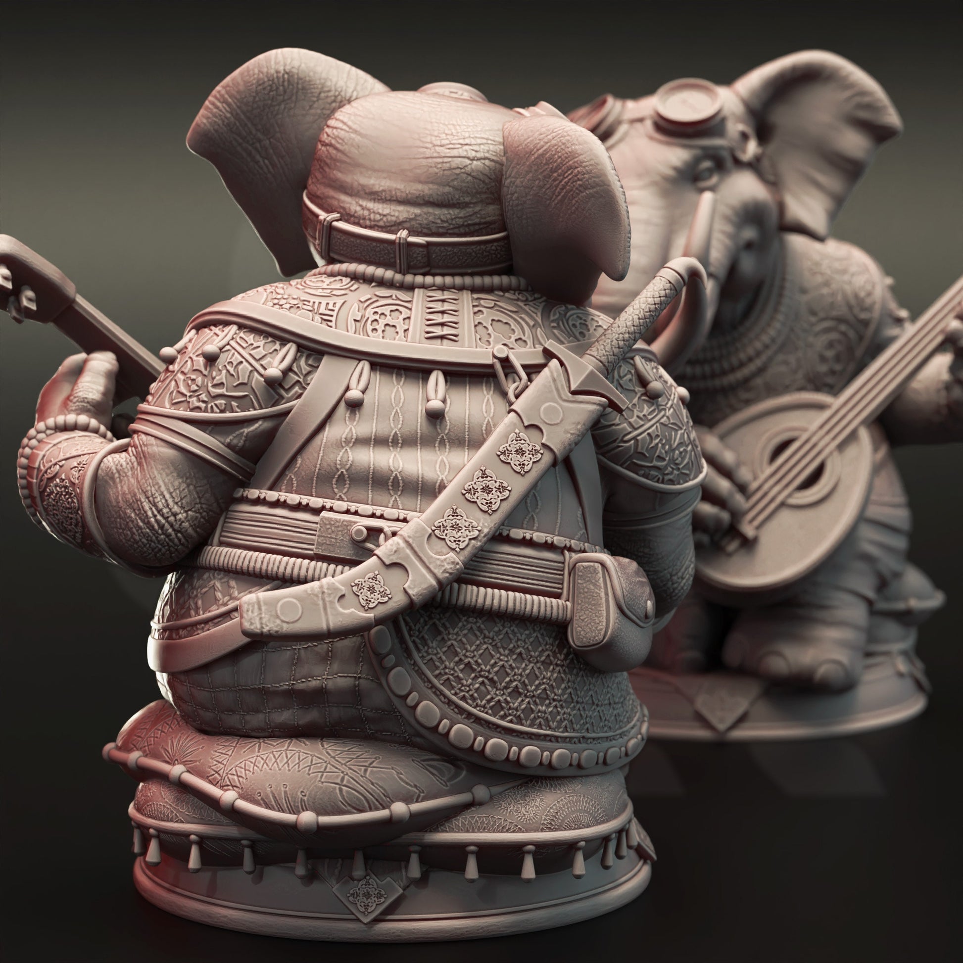 Loxodon Bard, Mahogany | Orcish Incursion | DM Stash