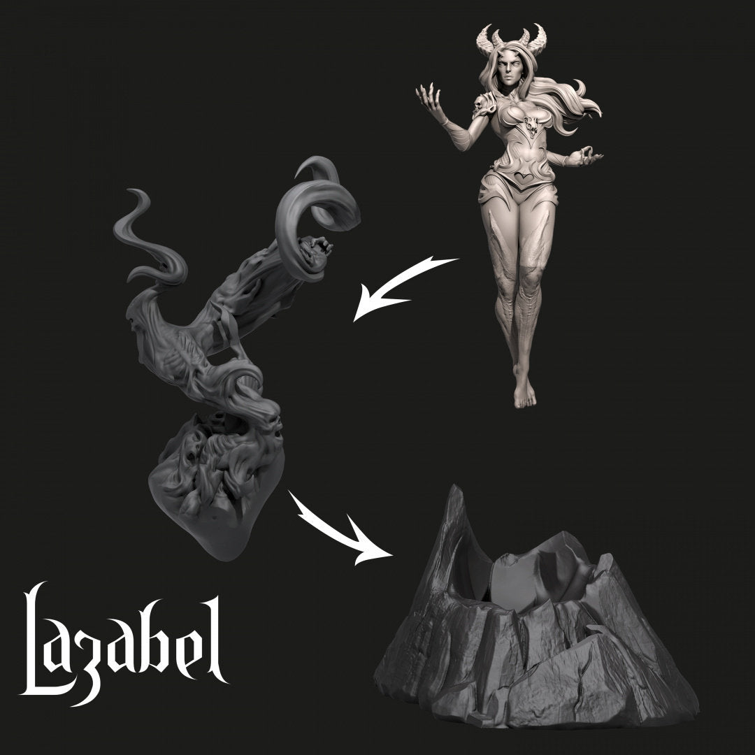 Lazabel | 75mm Scale | Dungeons and Maidens