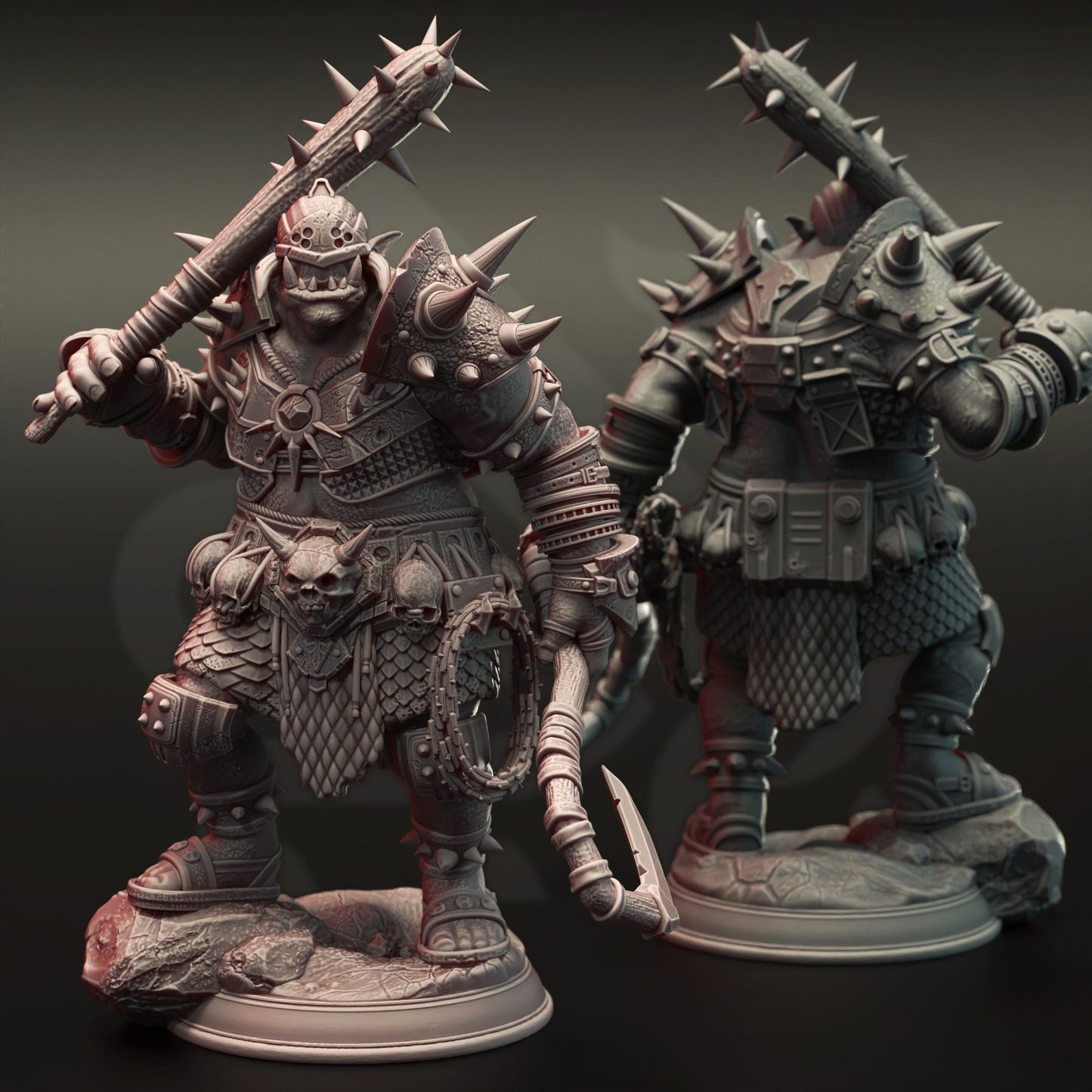 Orc Fighter, Bruz the Basher | Orcish Incursion | DM Stash