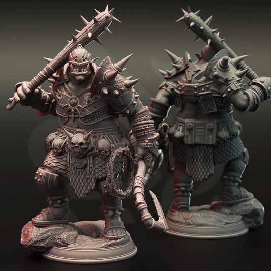 Orc Fighter, Bruz the Basher | Orcish Incursion | DM Stash