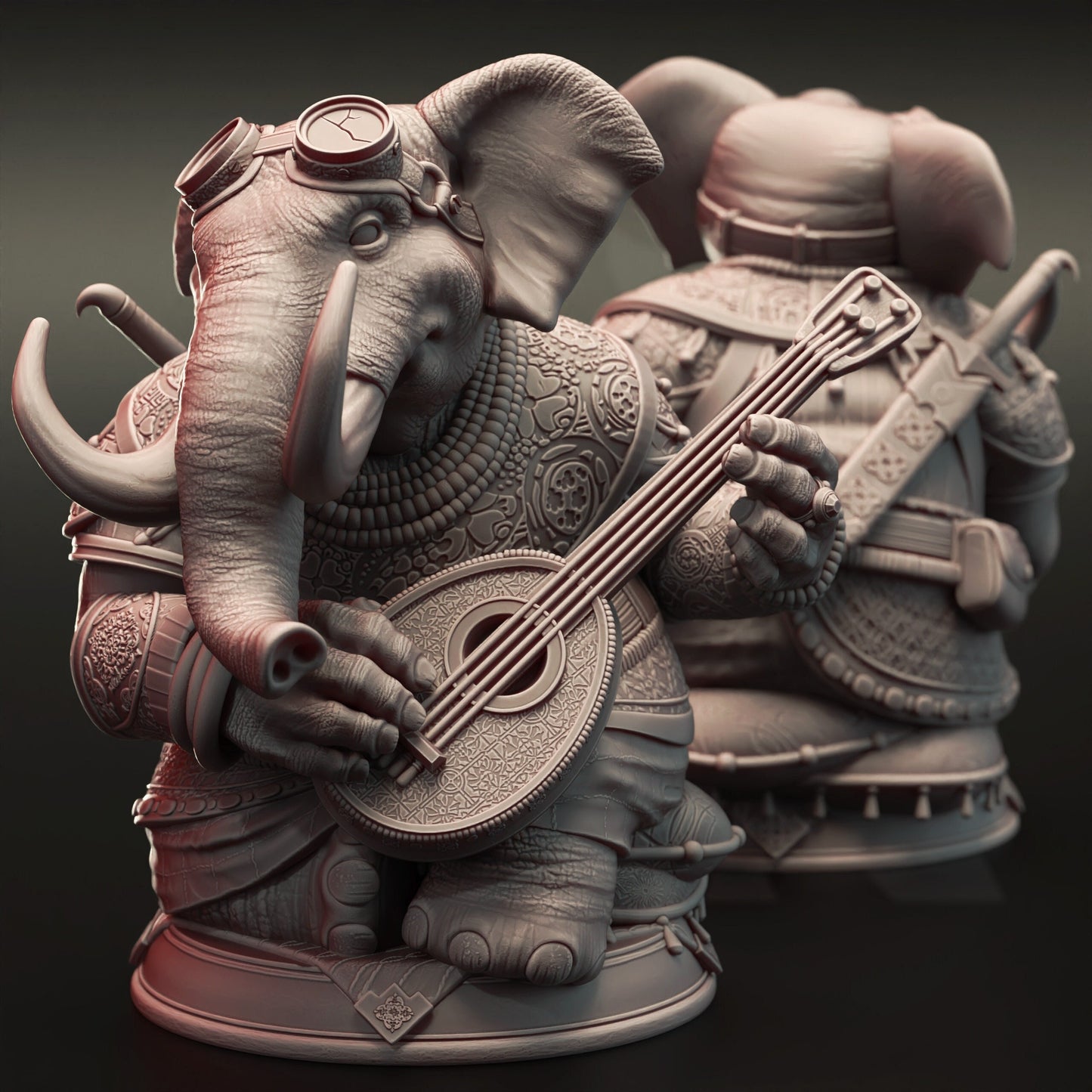 Loxodon Bard, Mahogany | Orcish Incursion | DM Stash