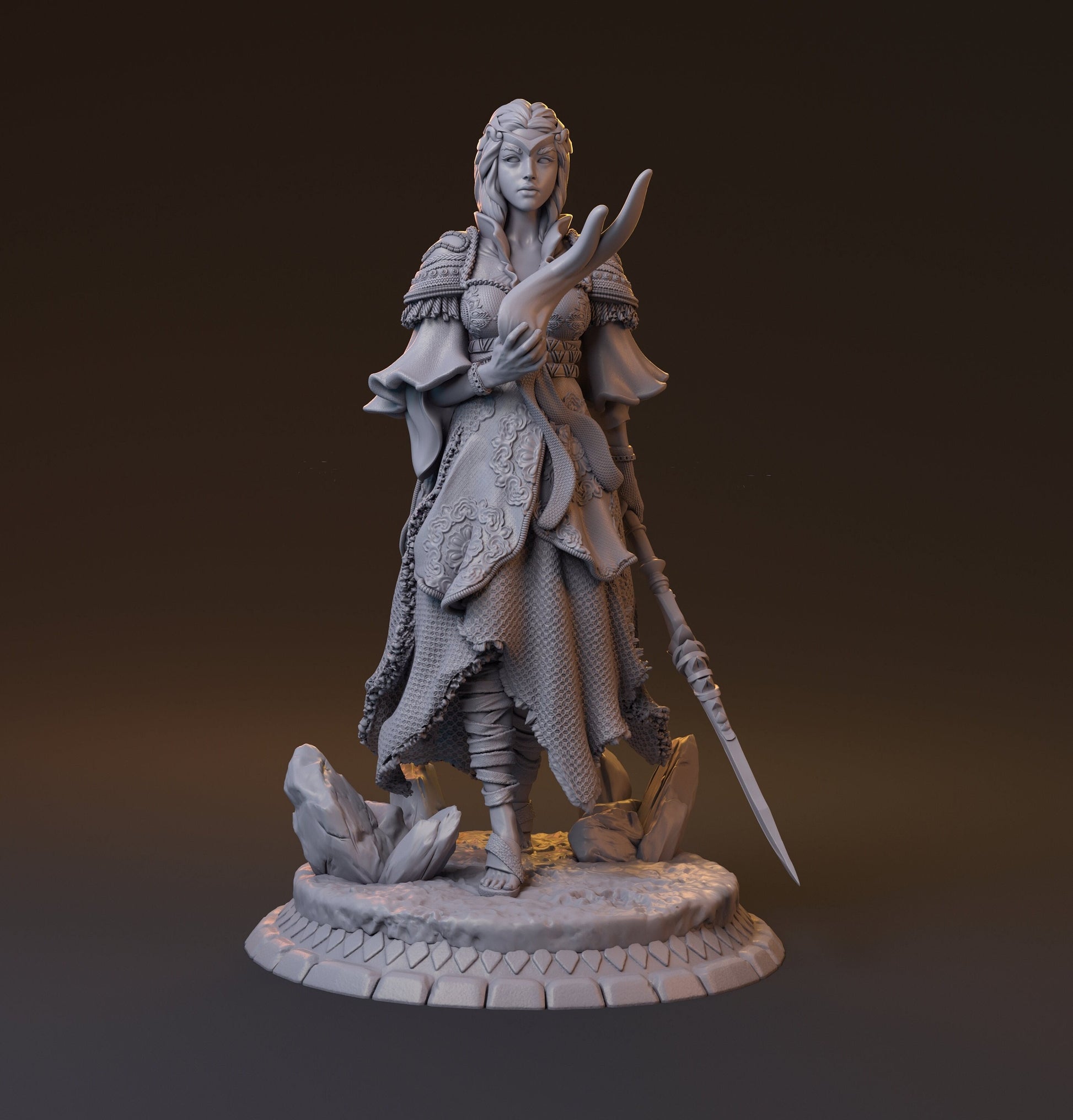 Human Sorcerer, Miloen Santun | Anumaan Forests | MythReal Games