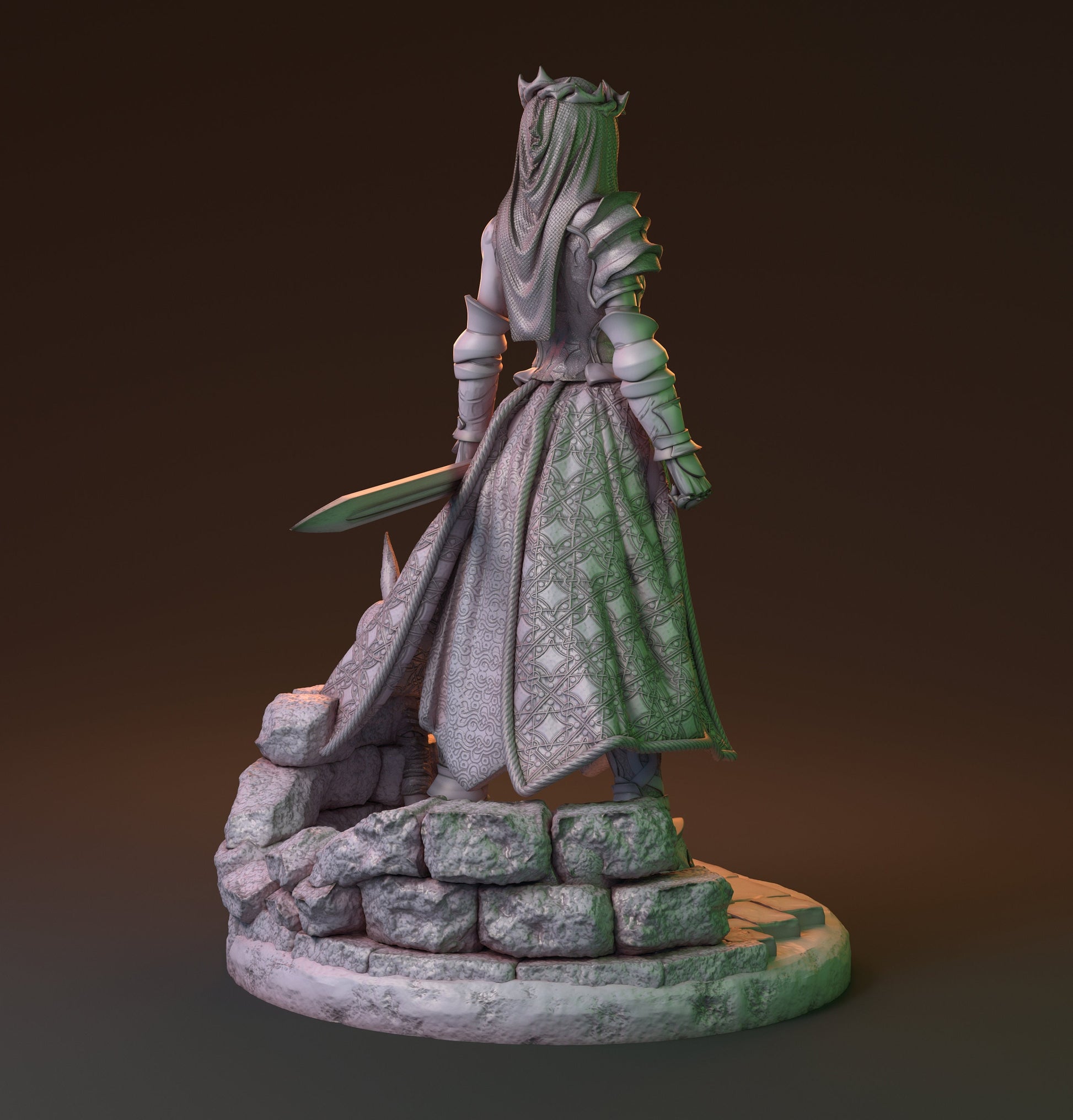 Human Cleric, Celestine | The Dark Fates | MythReal Games