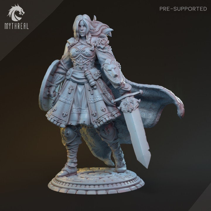 Human Paladin, Arturia | MythReal Games