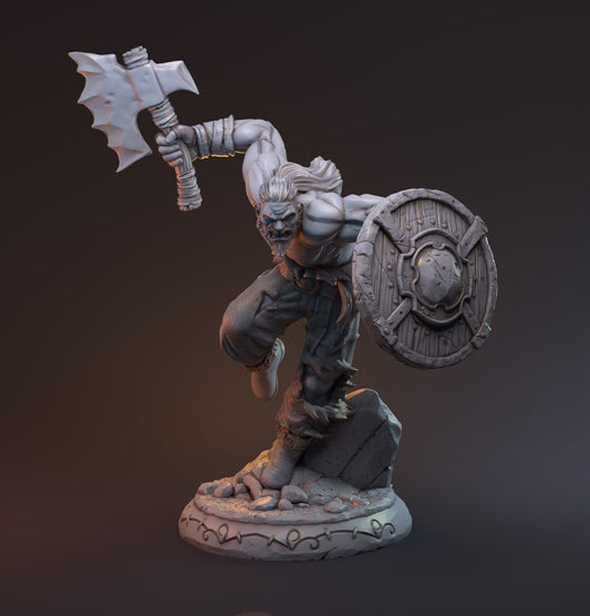 Human Barbarian | Gunnulv Vuvar| MythReal Games