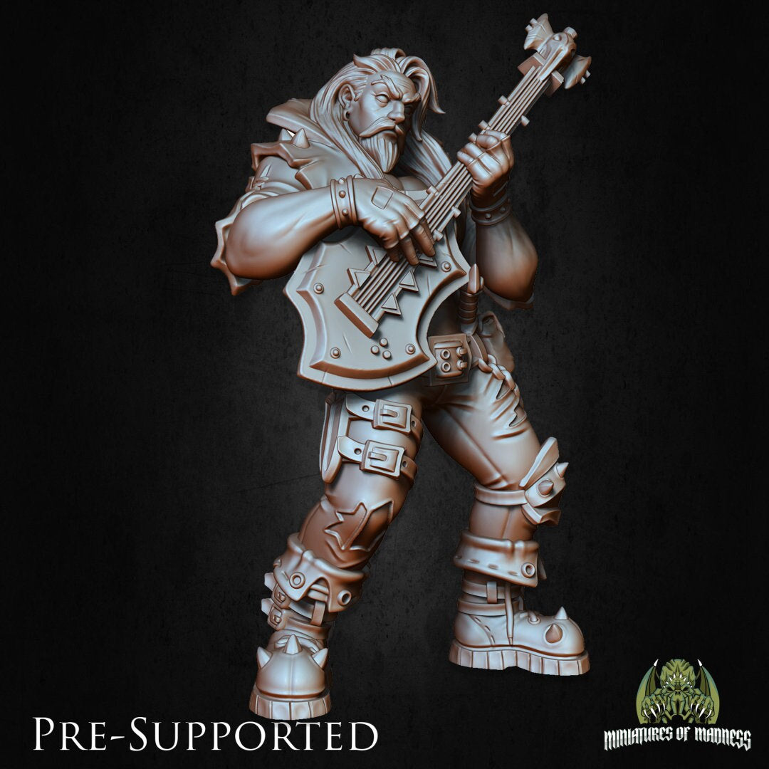Magnus The Outsider Bard | Miniatures of Madness