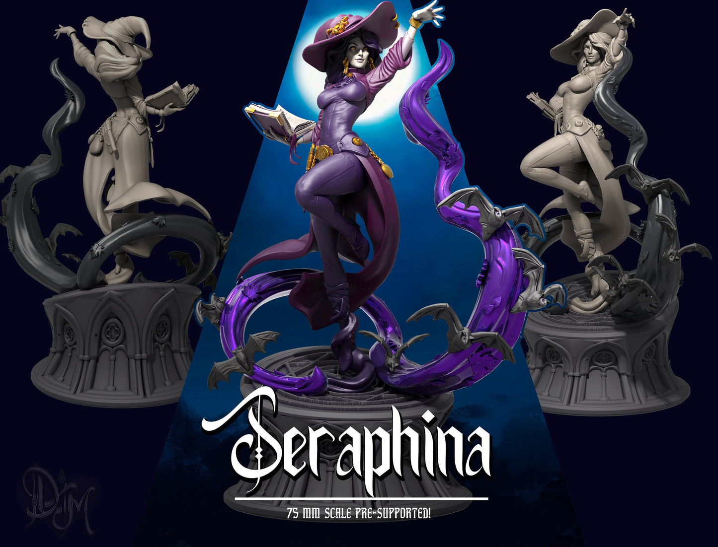 Seraphina, the Time Traveler | 75mm Scale | Dungeons and Maidens